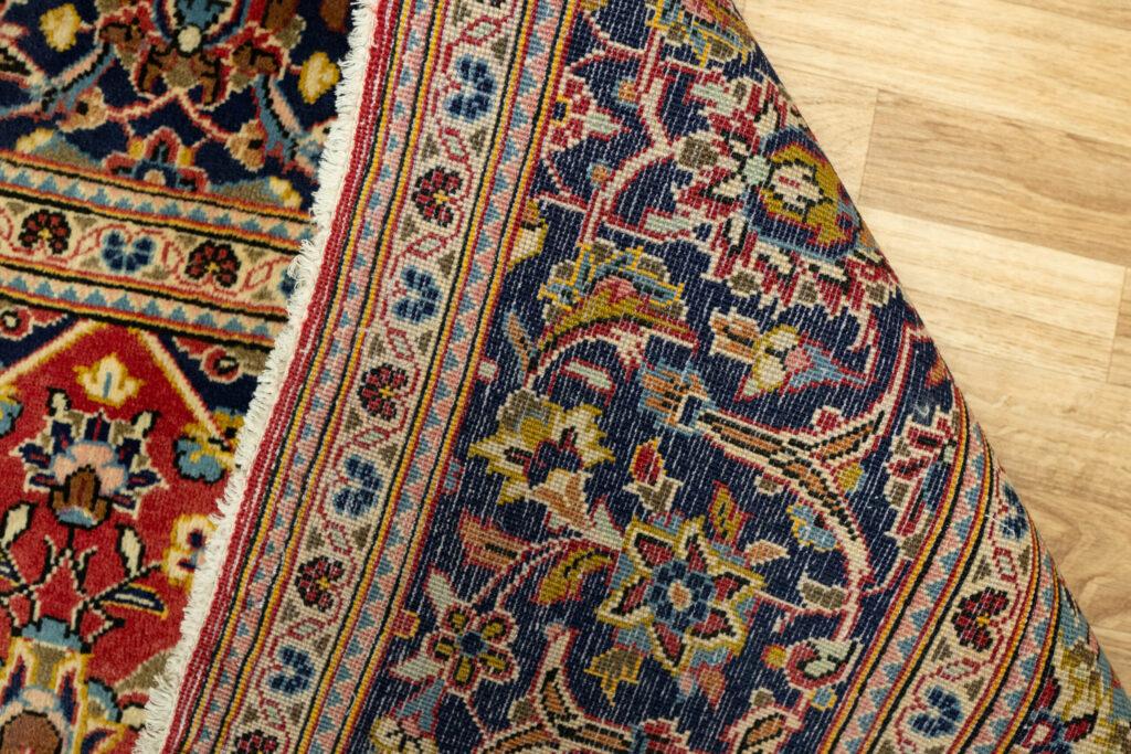 Kashan Wool Rug 6.8x9.8 View 4