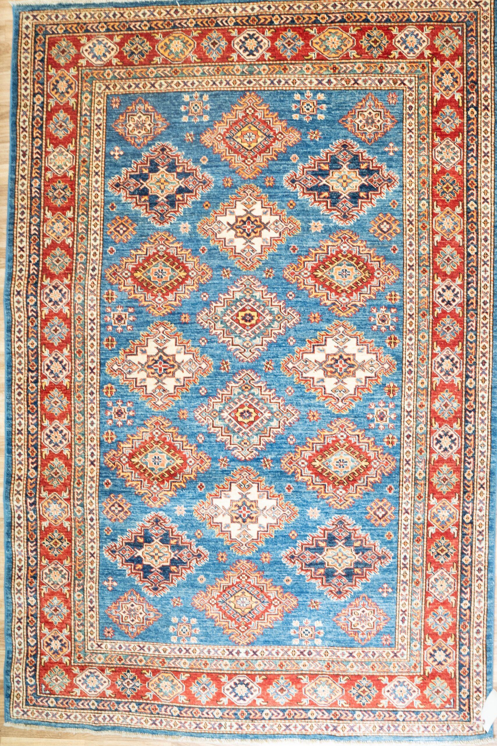 Kazak Wool Rug 5'x7' View 1