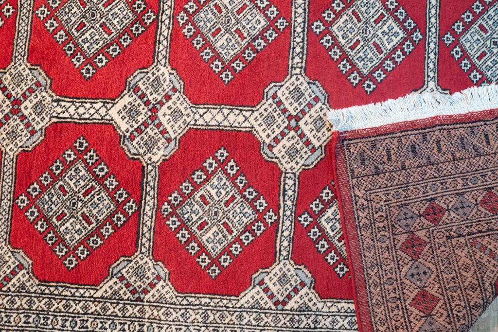 Bokhara Wool Rug 4.1'x6.1' View 6