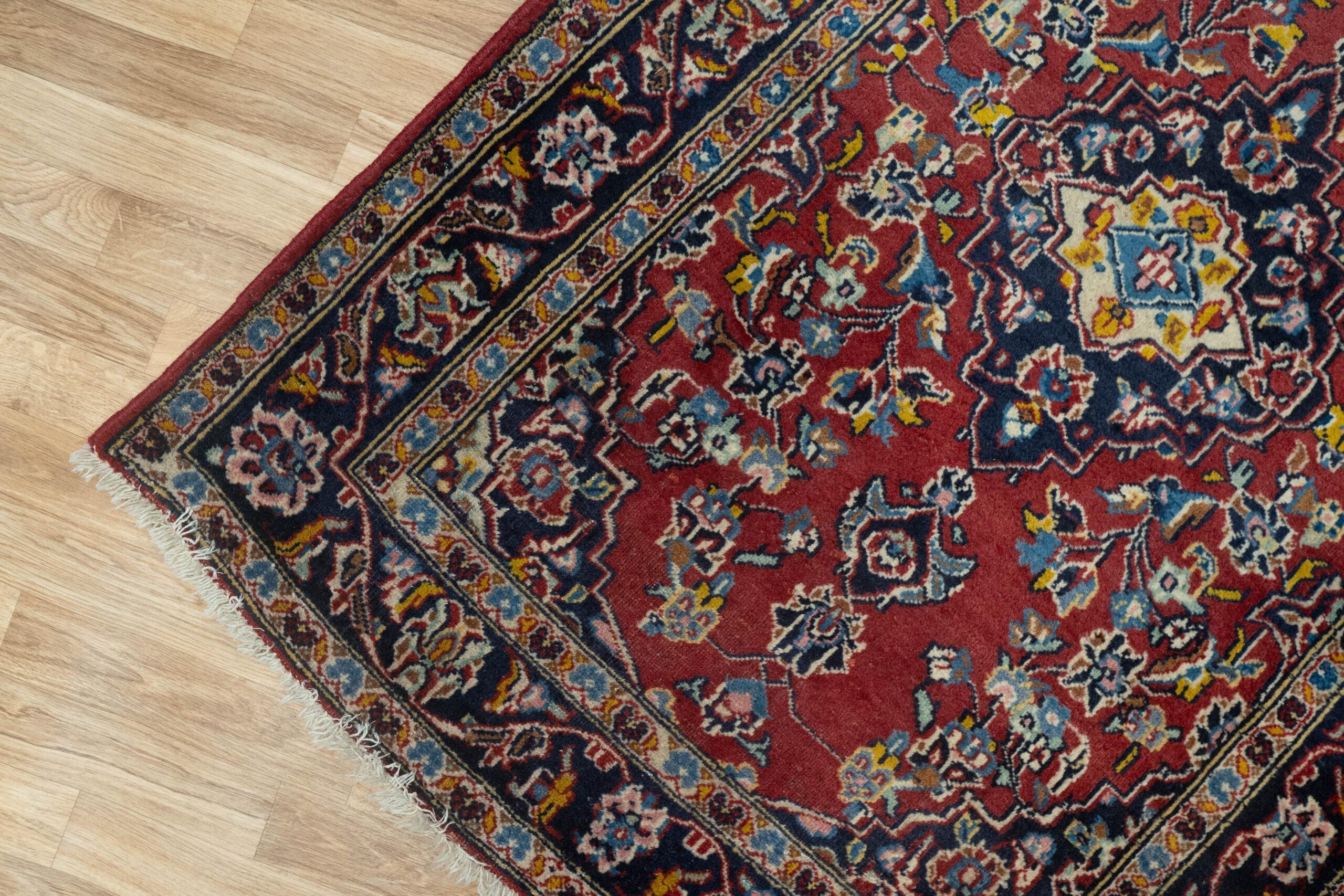 Kashan Wool Runner 3.2x10.0 View 3