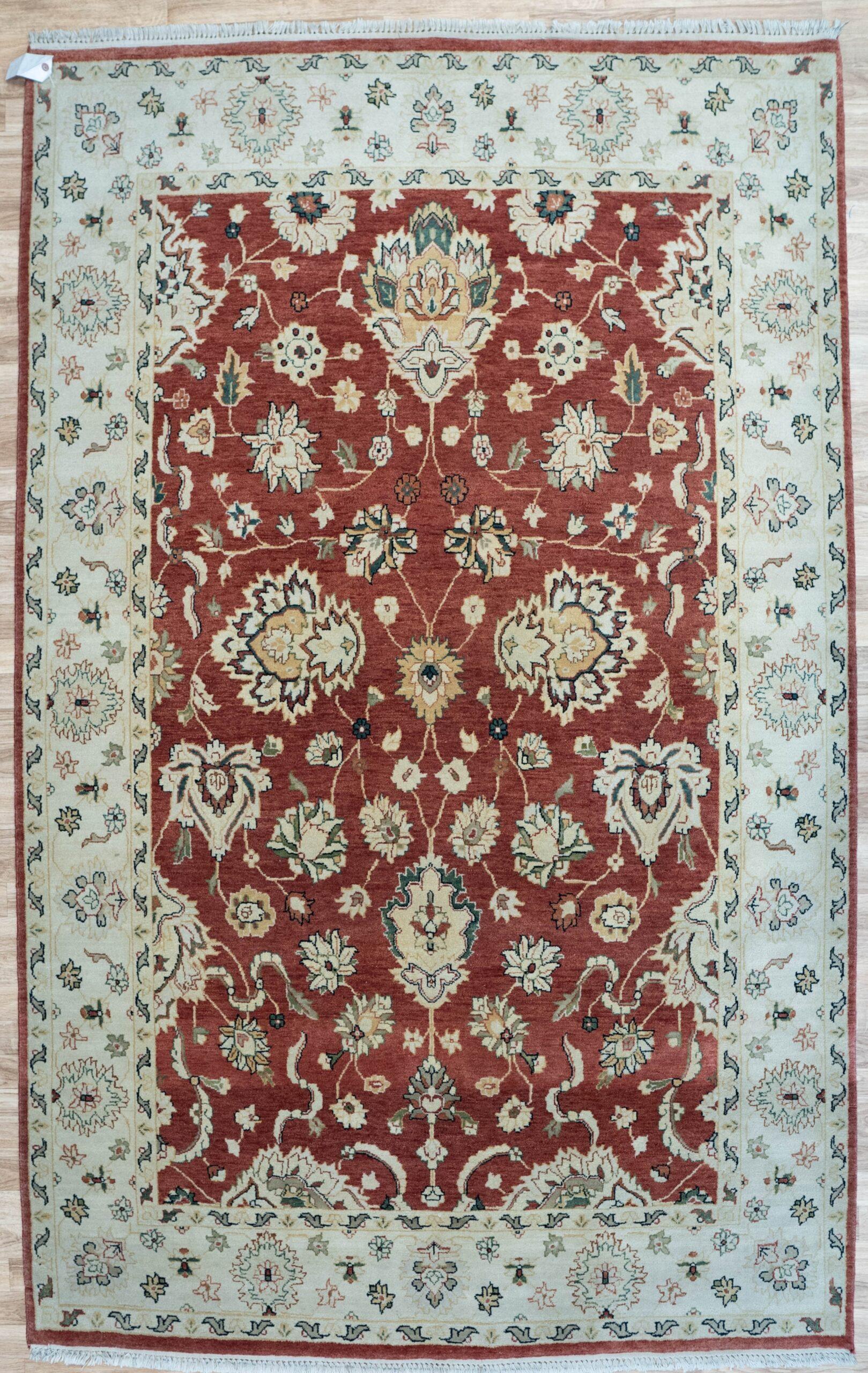 Chobi Wool Rug 5.2'x8.3' View 1