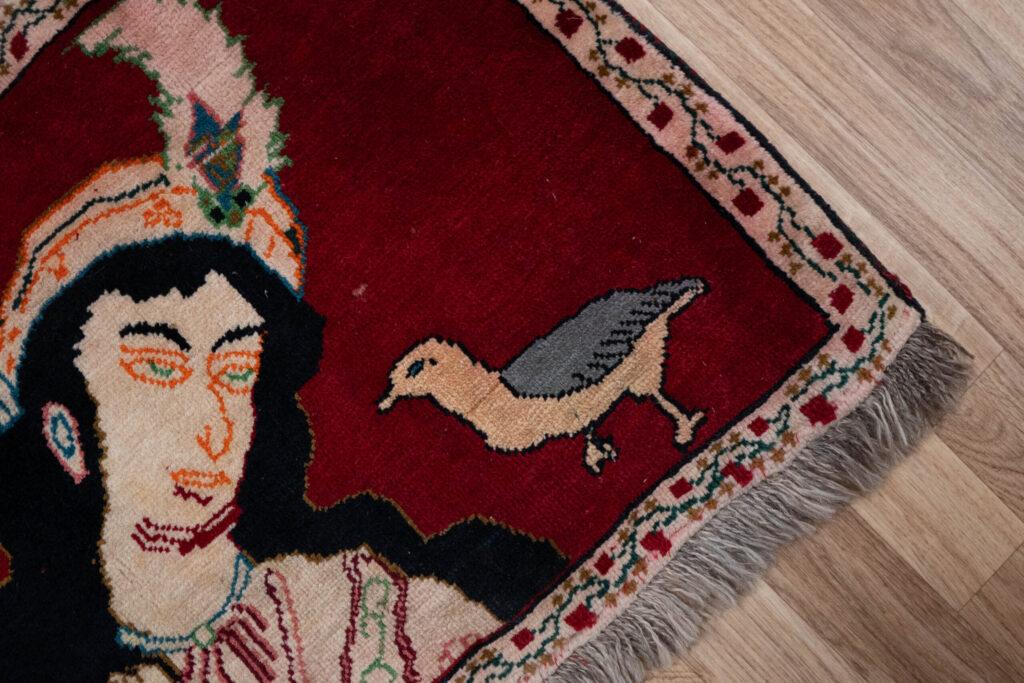 Qashqai Wool Rug 2.0x1.7 View 2