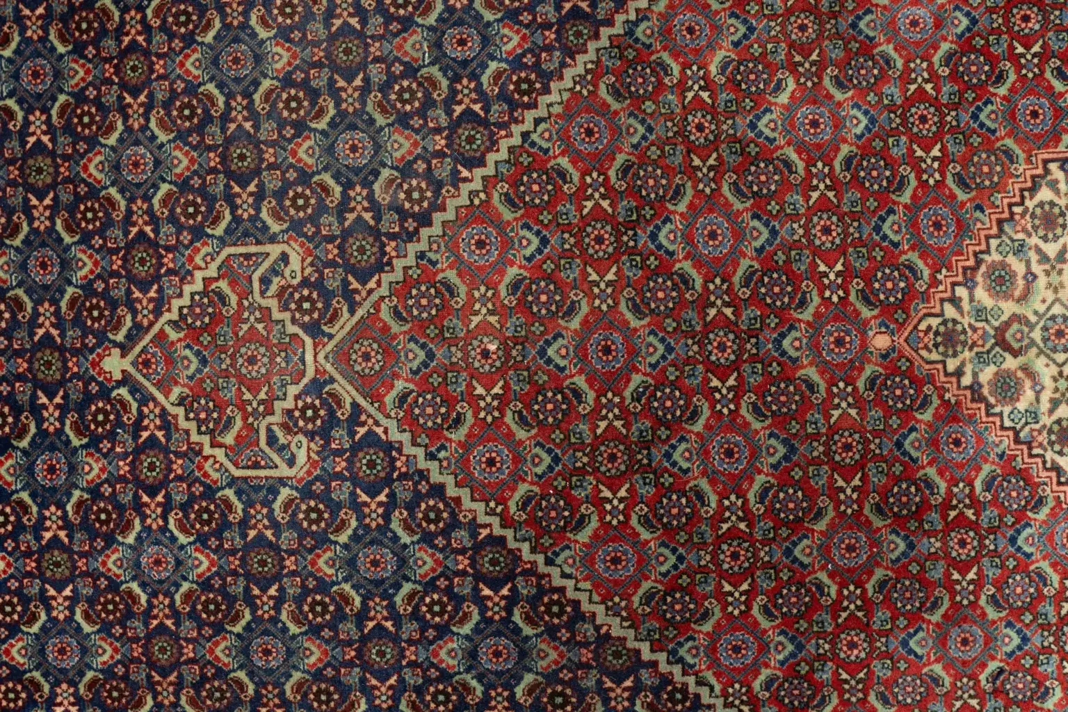 Tabriz Wool Rug 9.7 x 12.9 View 4