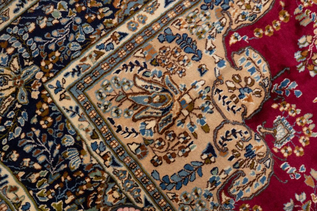 Kerman Wool Rug 8.8x11.8 View 4