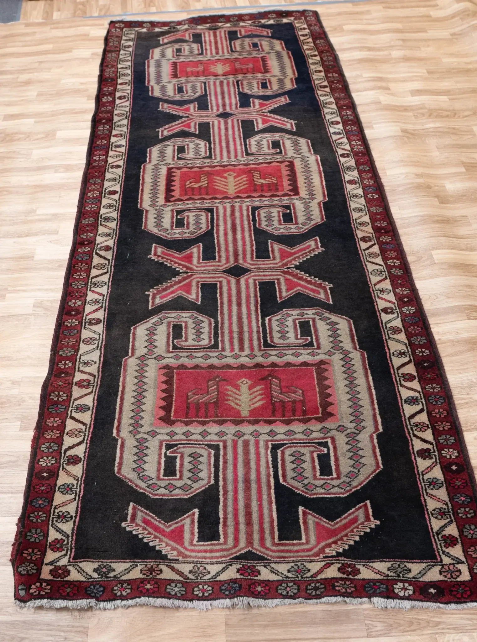 Hariz Wool Rug 10.3 x 3.9 View 2