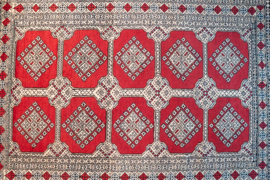 Bokhara Wool Rug 4.1'x6.1' View 2