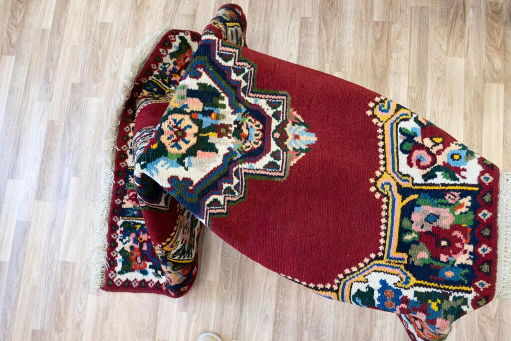 Hamadan Wool Rug 3.5'x4.7' View 5