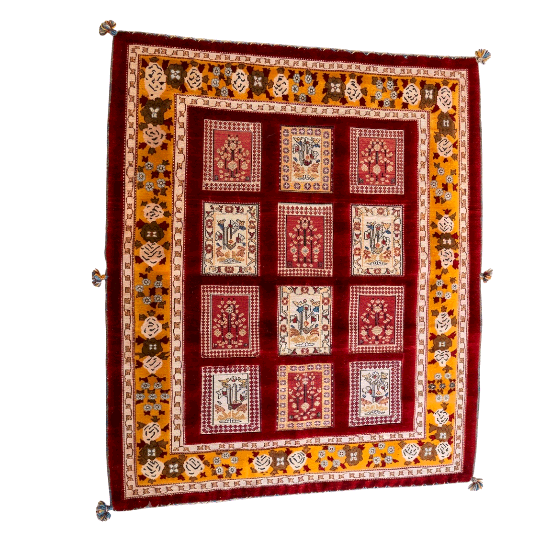 Gabbeh Rug AR-3927 – Genuine Hand-Woven Wool Oriental Rug