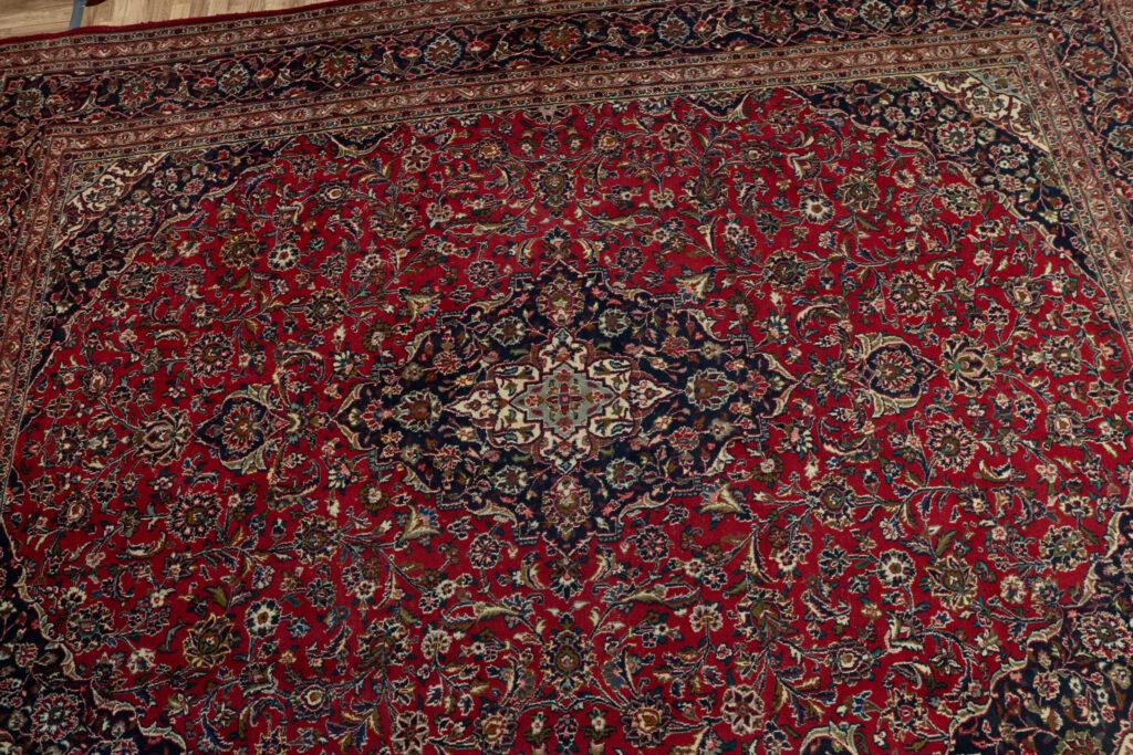 Kashan Rug 9.8'x12.9' View 2