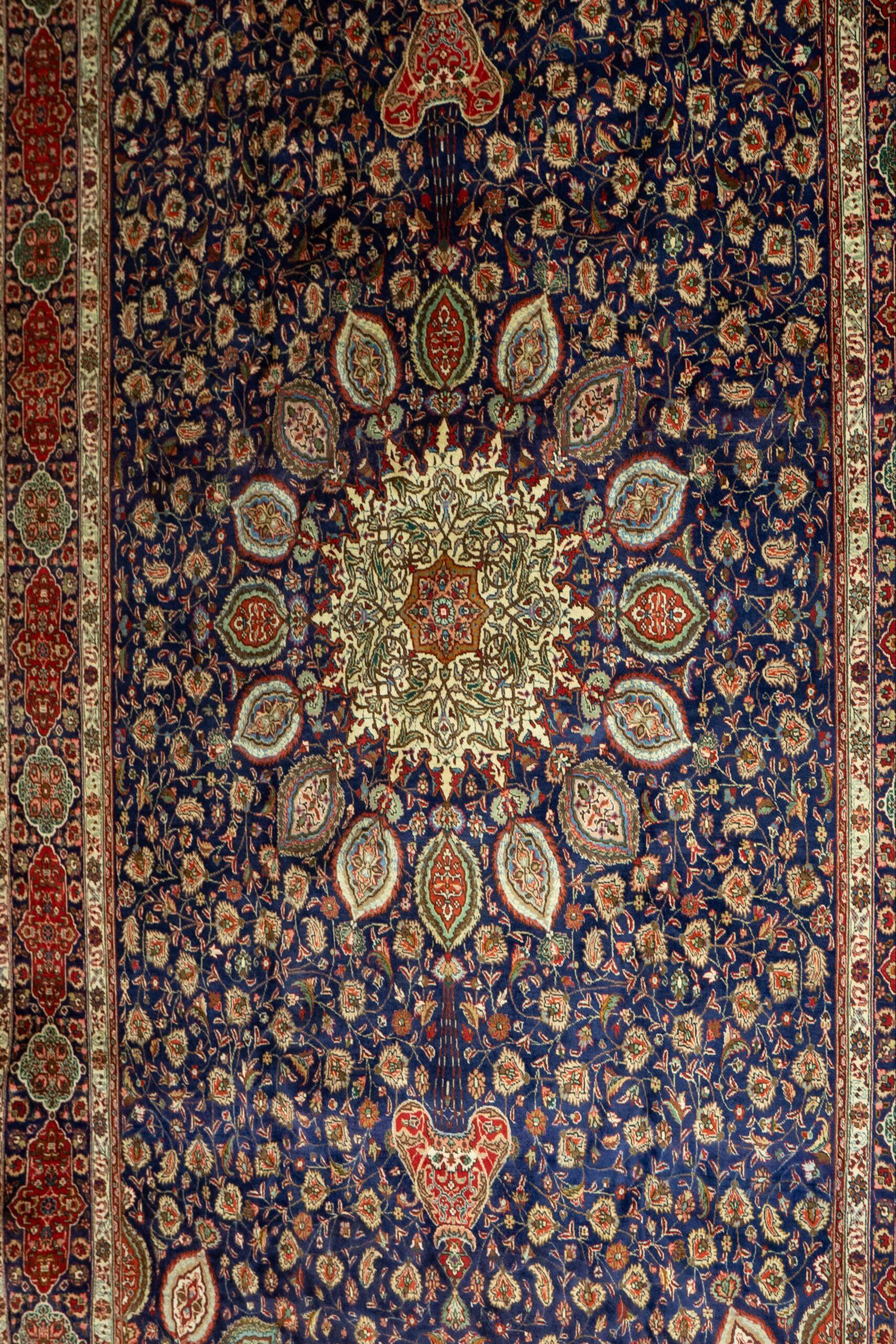 Tabriz Kurk Wool Rug 10.0x15.0 View 4