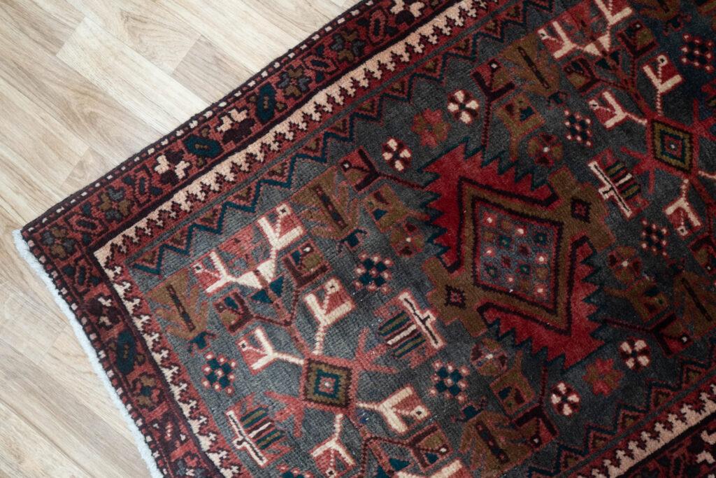 Heriz Wool pile Runner 2.4'x12.10' View 3