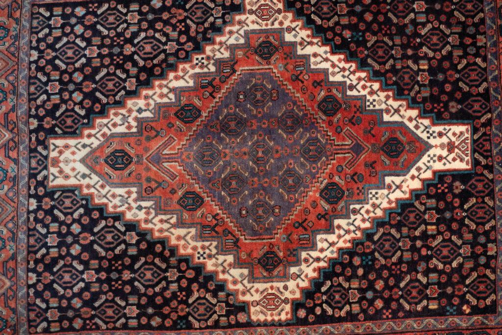 Bidjar Wool Rug 4.2'x5.2' View 2
