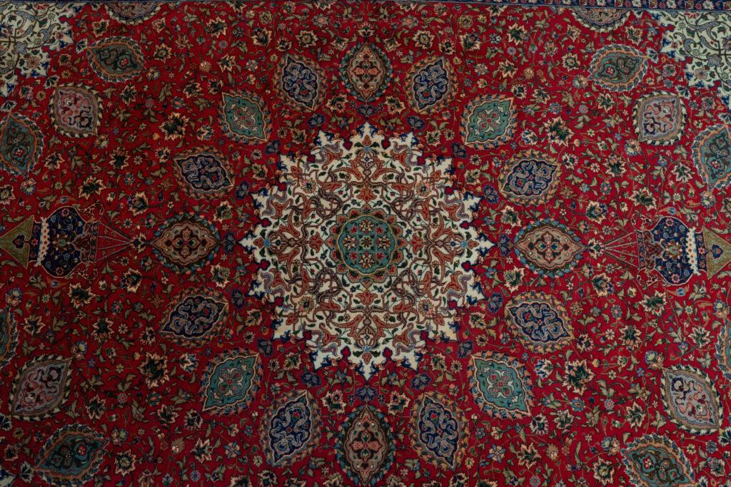Tabriz Wool Rug 9.5'x13.2' View 4