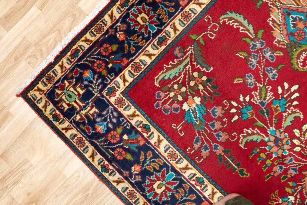 Tabriz Wool Rug 6.6x9.6 View 2