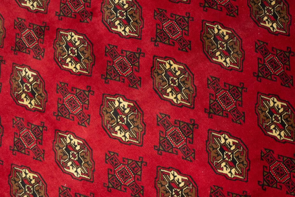 Turkmen Wool Rug 12.7x10.1 View 2