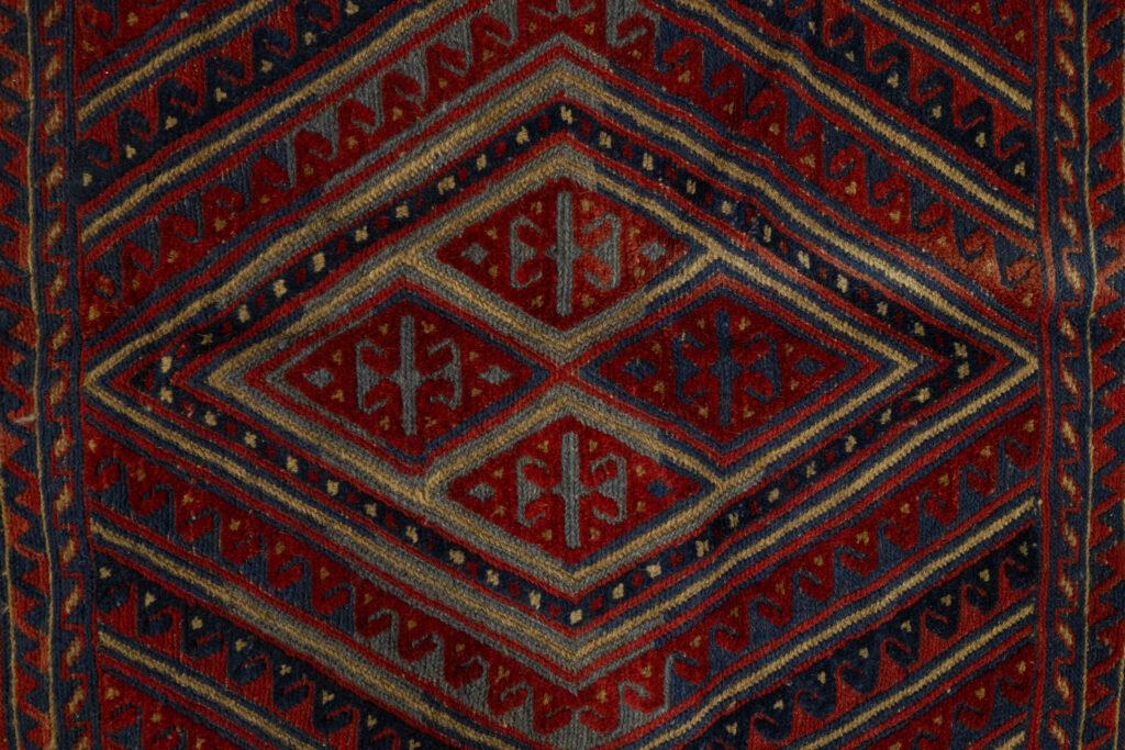 Baluch Wool Rug 3.1'x3.7' View 2