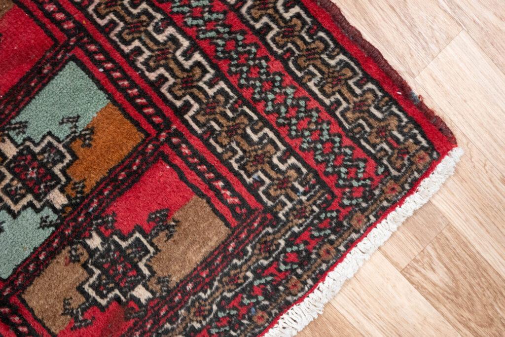 Turkmen Wool Rug1.8x3.4 View 1