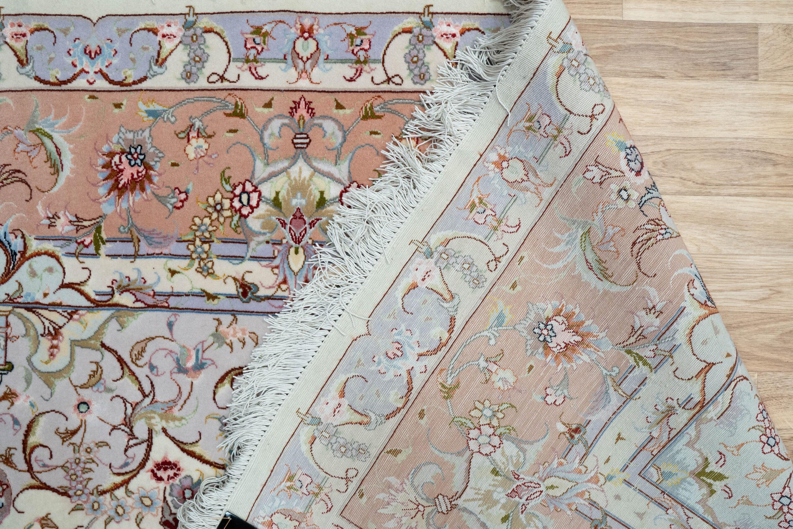 Tabriz Wool Rug 6.8x9.8 View 4