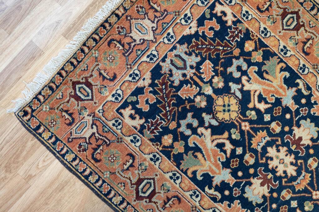 Kazak Wool Rug 3.2'x5.2' View 3