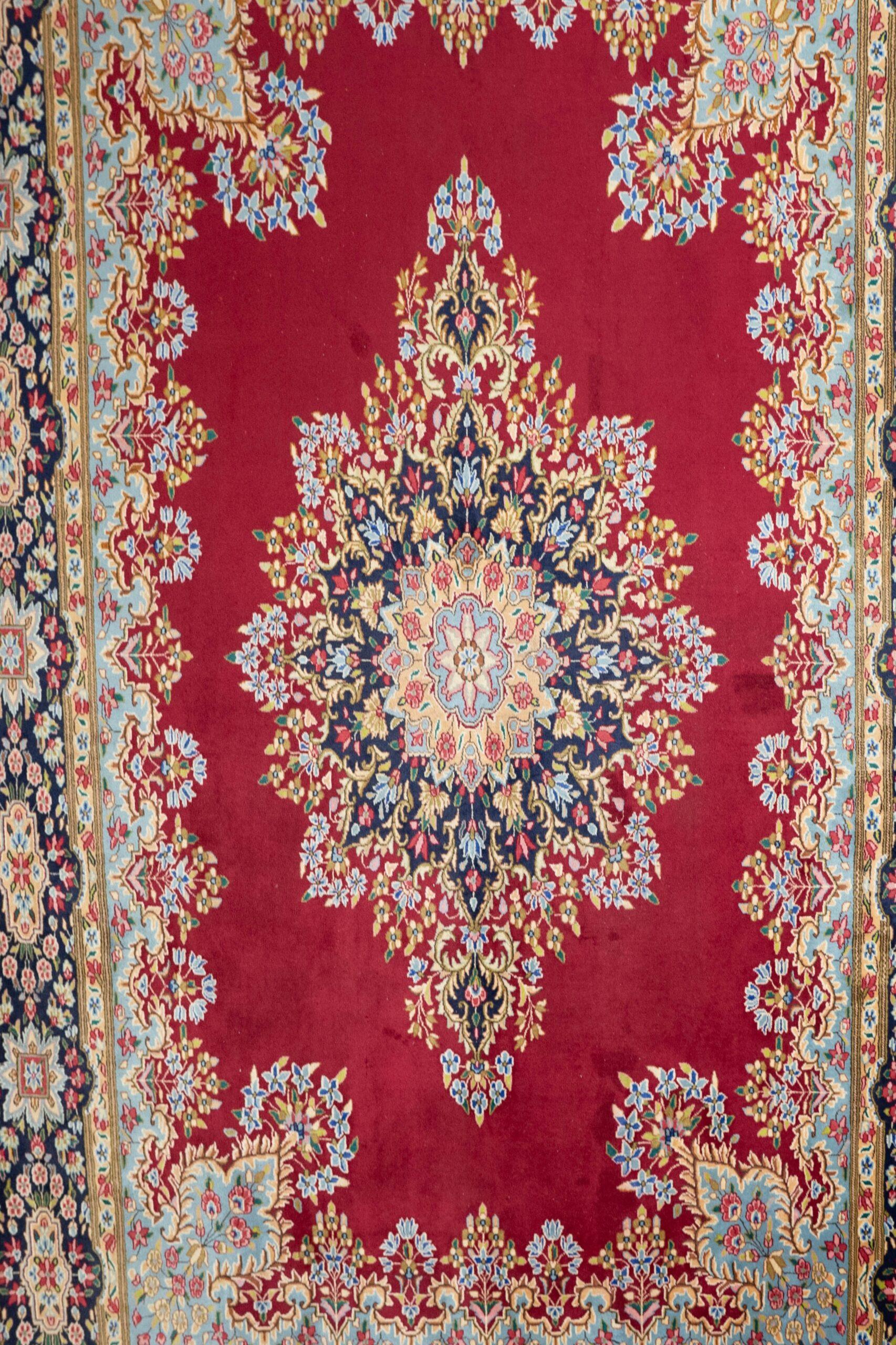 Kerman Wool Rug 13.0x9.7 View 6