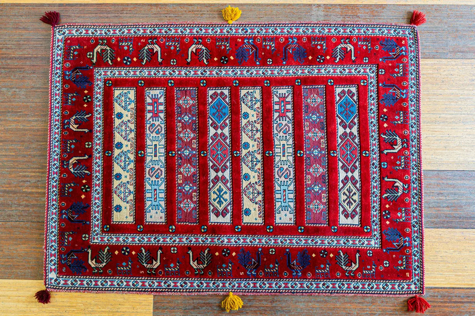 Kilim Rug 3908 – Genuine Hand-Woven Wool Oriental Rug View 1