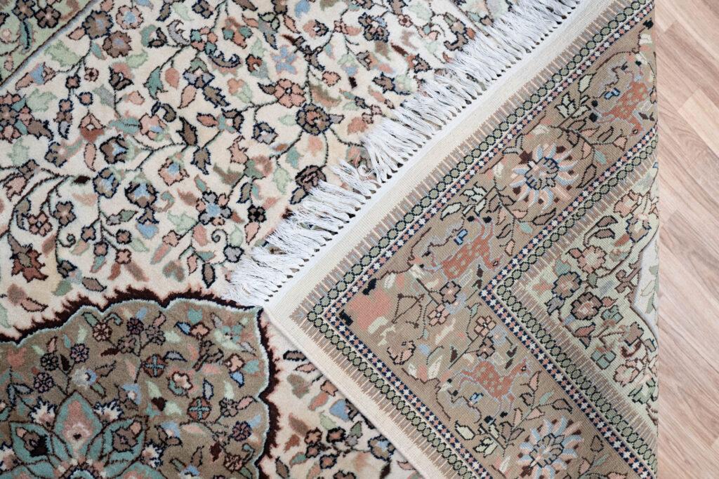 Tabriz Wool Pile Rug 6'x9' View 5
