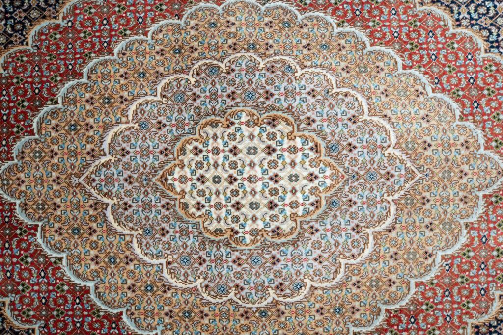 Tabriz Wool Rug 6.9x9.9 View 4