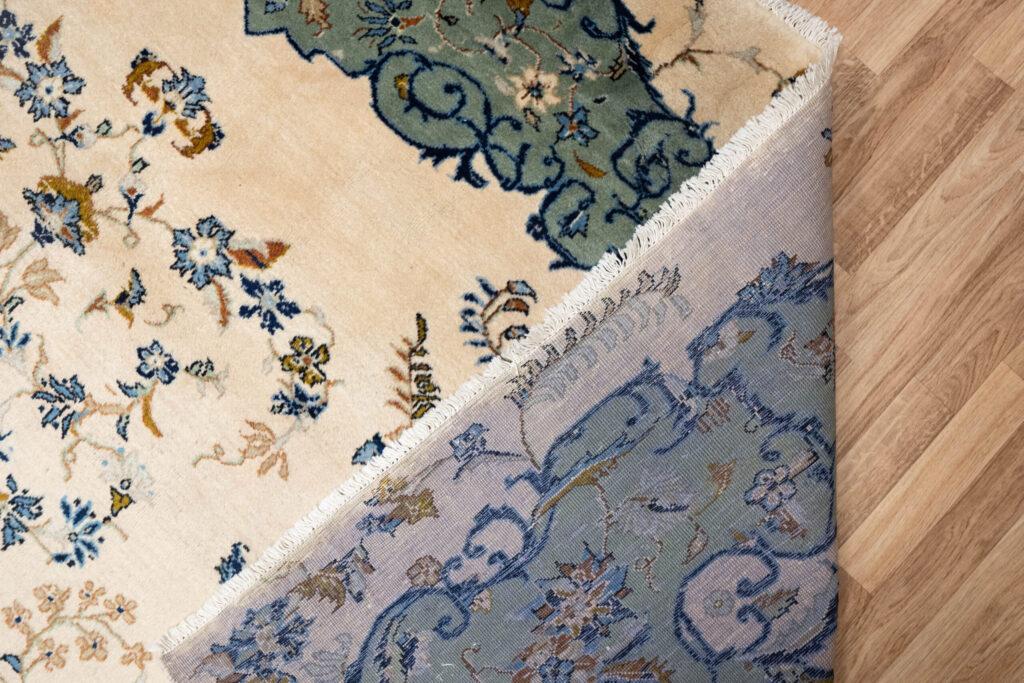 Kashan Wool Rug 13.5x9.6 View 6