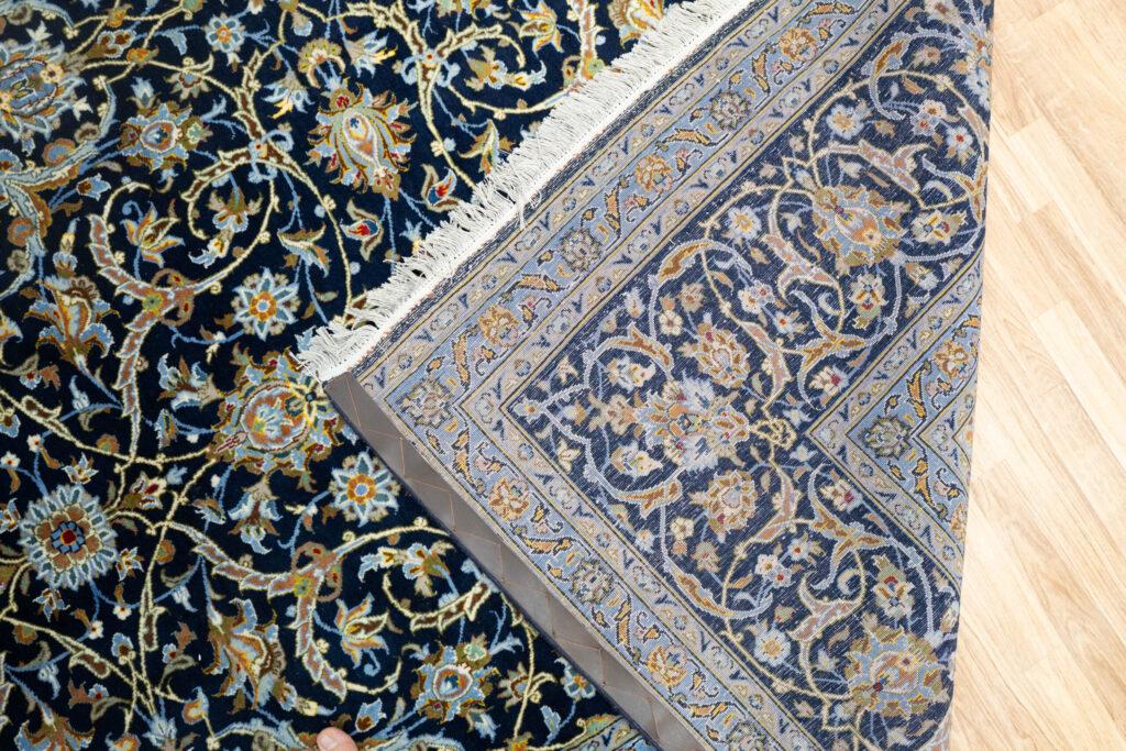 Kashan Wool Rug 10'x13.8' View 4