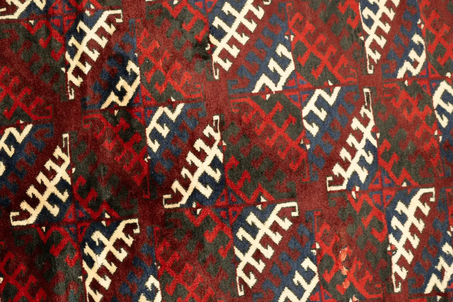 Turkmen Wool Rug 7.0 x 10.0 View 3