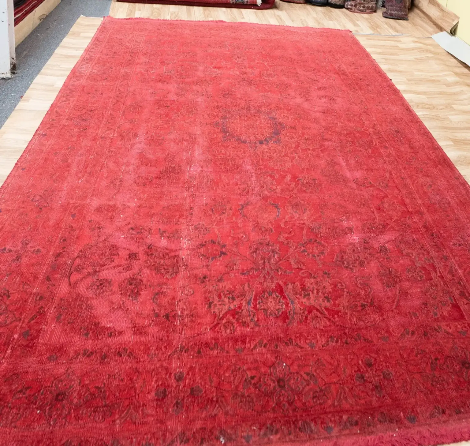 Tabriz Wool Rug 7.0 x 10.0 View 4