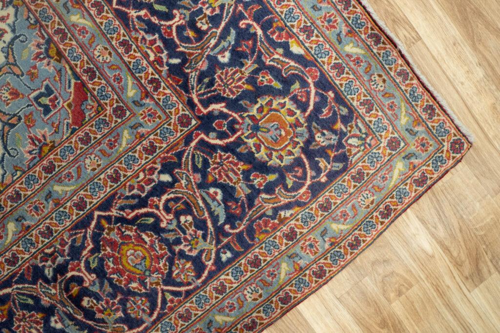Kashan Kurk Wool Rug 8.1'x11.10' View 6