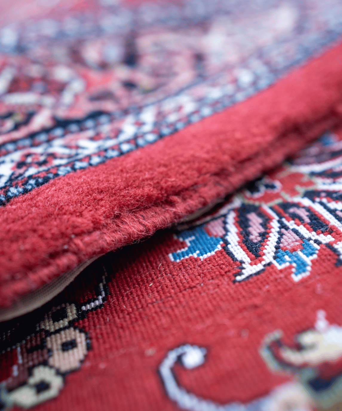 Traditional Bidjar Wool & Silk Handwoven Oriental Runner Rug – 4'0" × 9'5" View 9