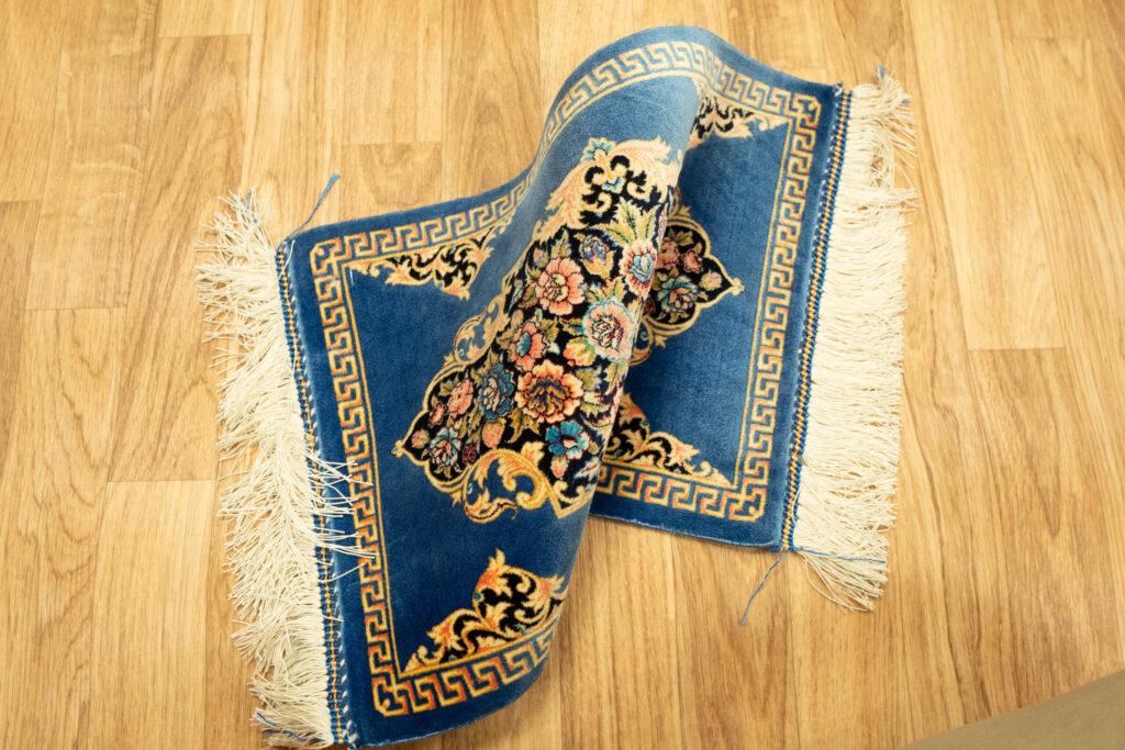 Qum Design Wool Silk Rug 0.11'x1.6' View 3