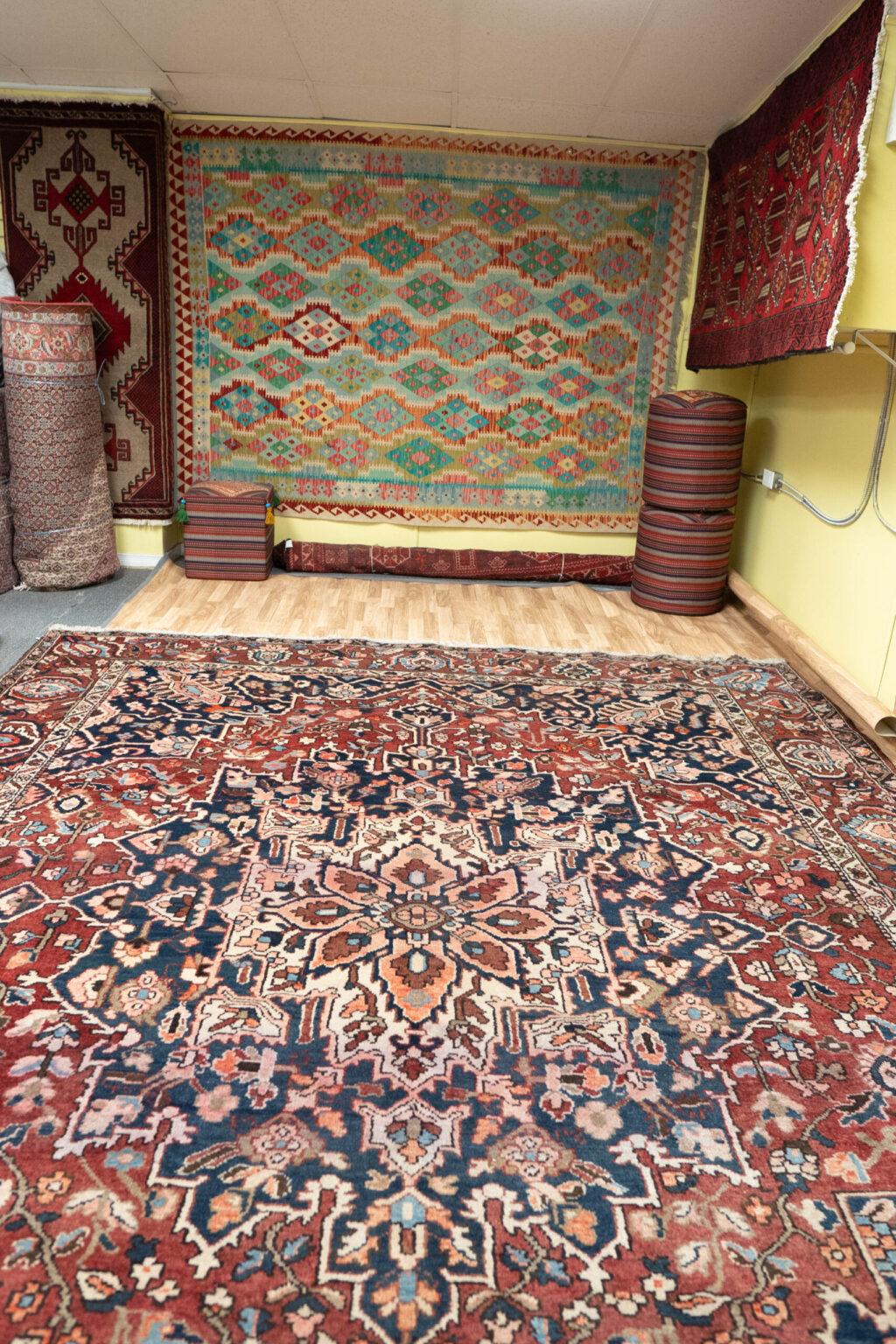 Bakhtiari Wool Rug 9.6x12.0 View 4