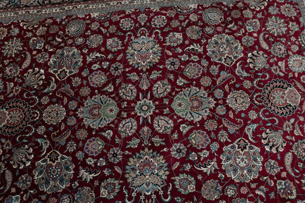 Tabriz Kurk Wool Rug 9'x12' View 3