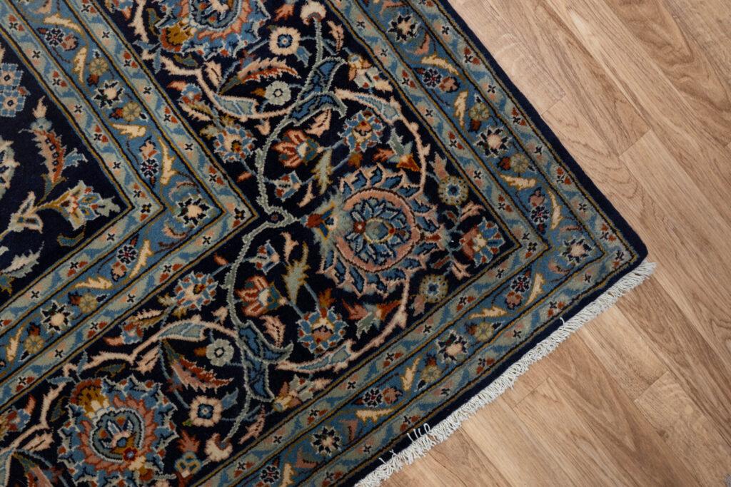 Kashan Kurk Wool Rug 10'x13.1' View 4