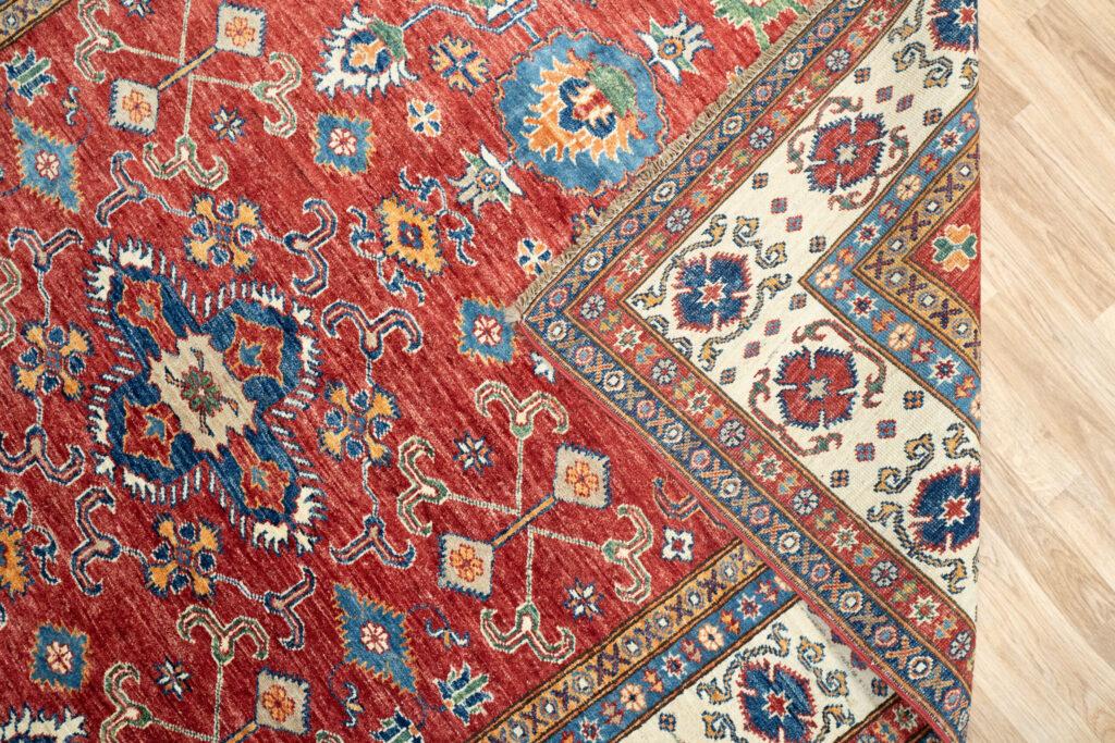 Kazak Wool Rug 6'x8' View 5