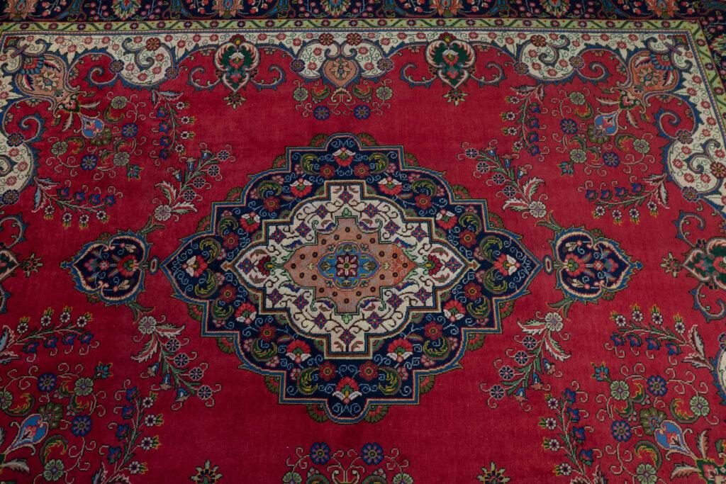 Tabriz Wool Rug 9.8'x12.9' View 5