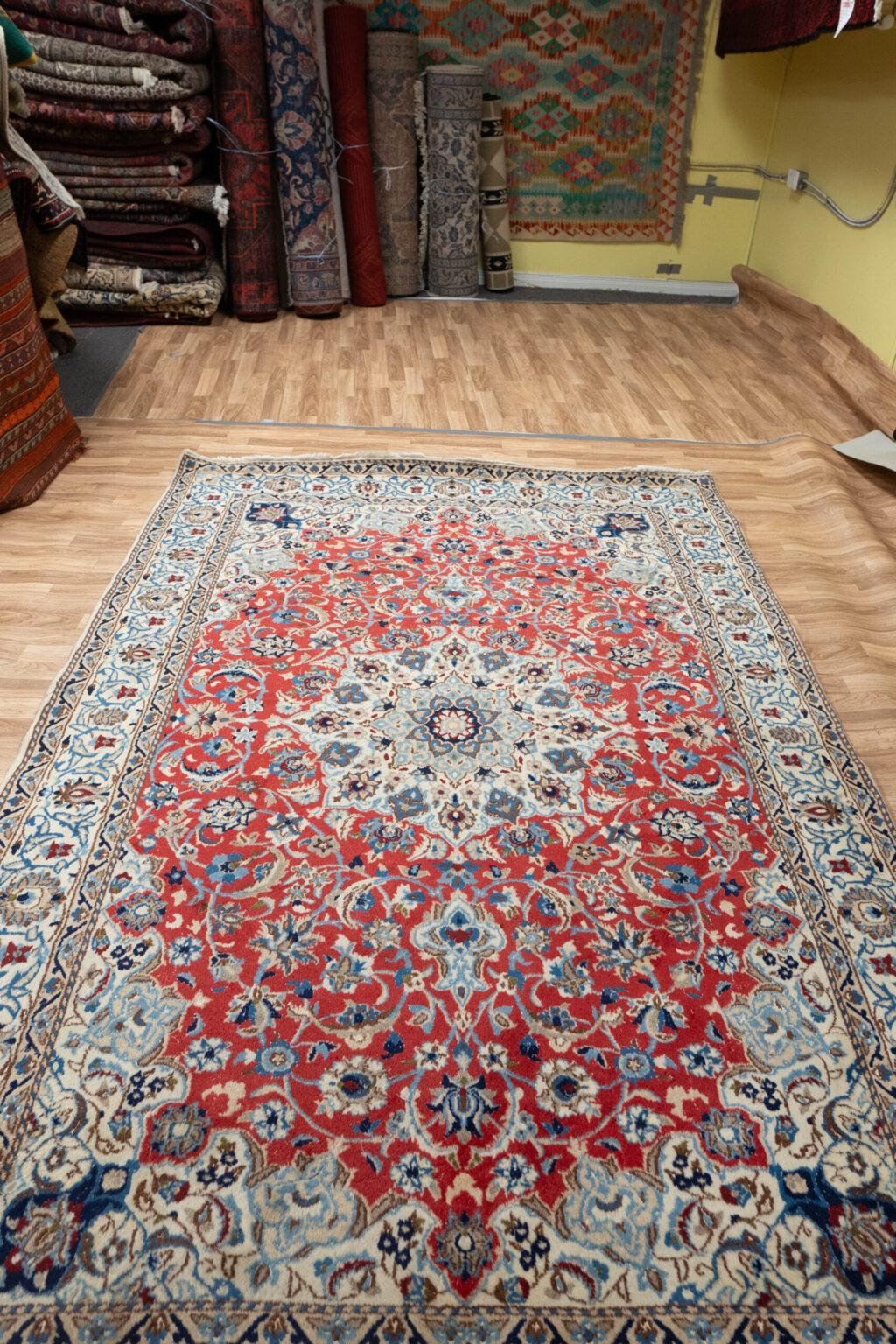 Nain Wool Rug 5.3x8.0 View 3