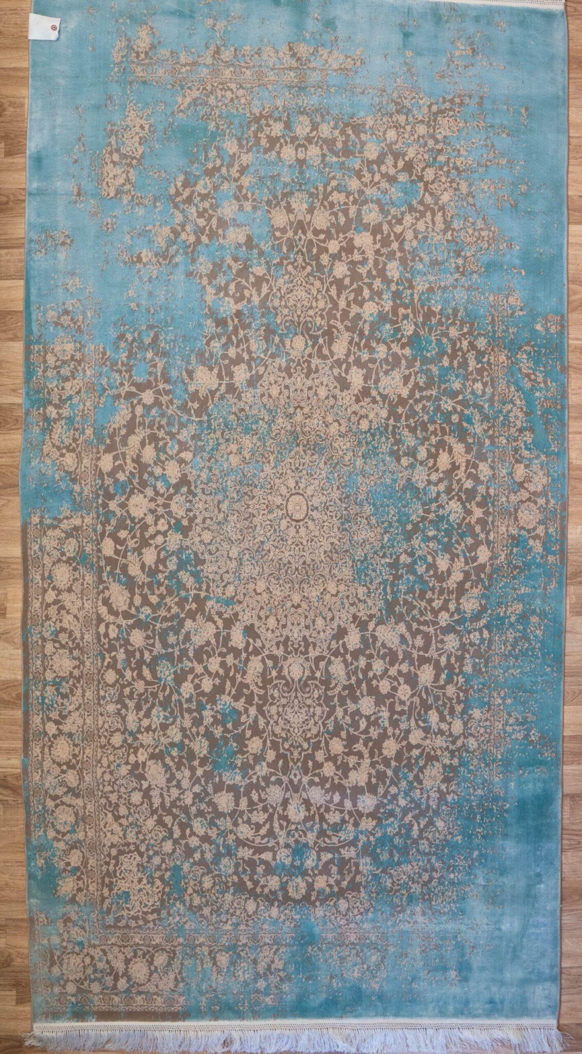 Qum Design Silk Rug 5'x7.7' View 2
