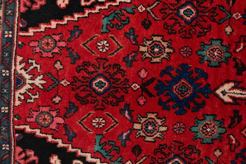 Hamadan Wool Rug 9.10x7.0 View 4
