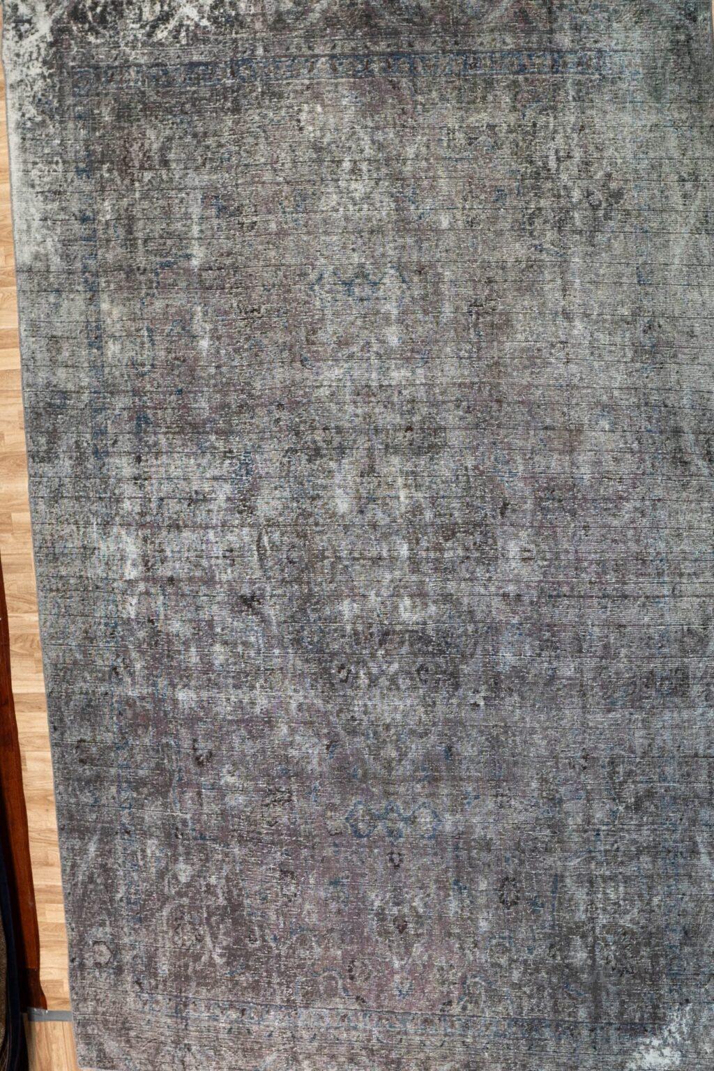 Overdyed Wool Rug 8'x11' View 2