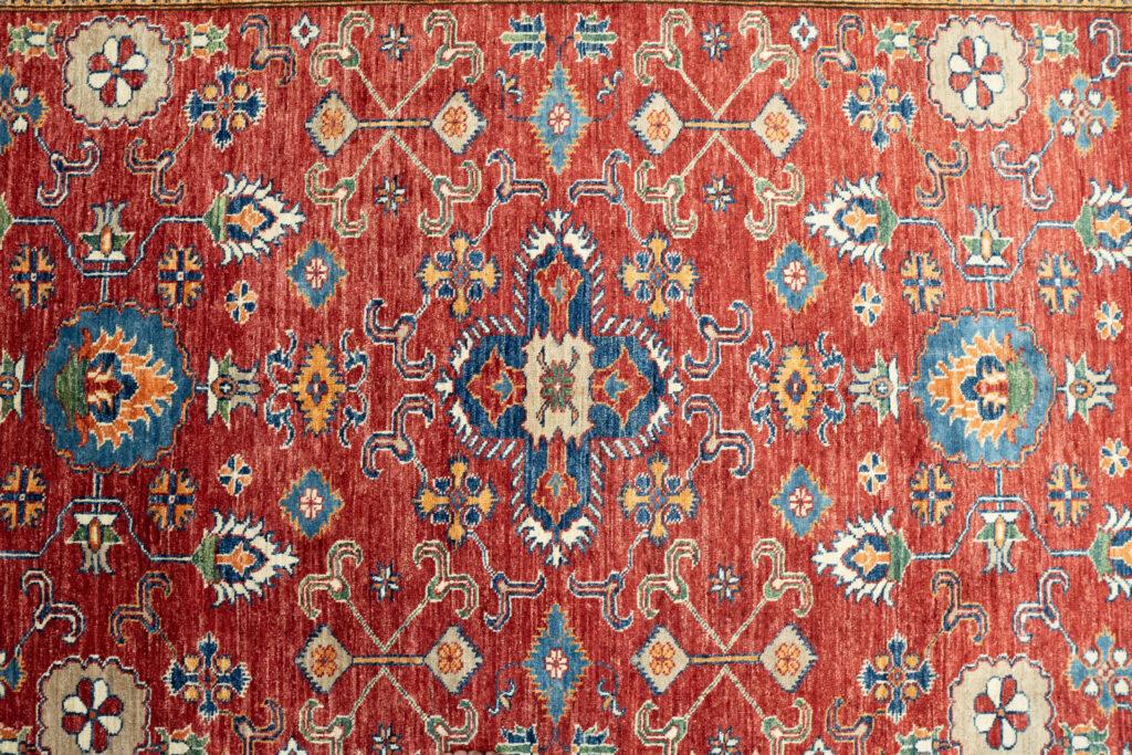 Kazak Wool Rug 6'x8' View 2