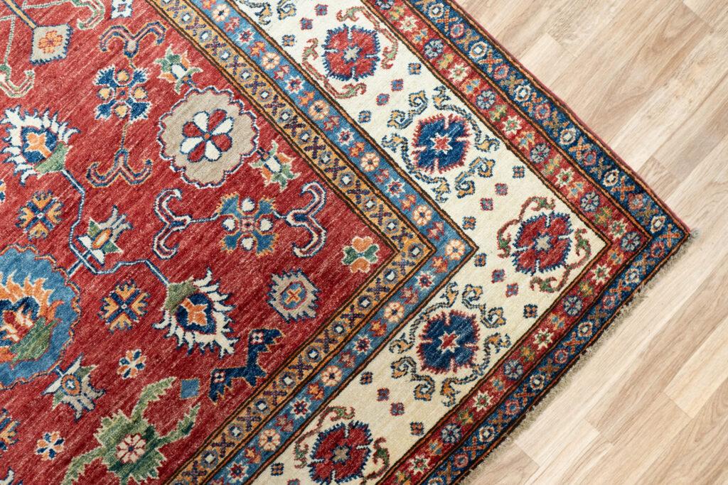 Kazak Wool Rug 6'x8' View 3