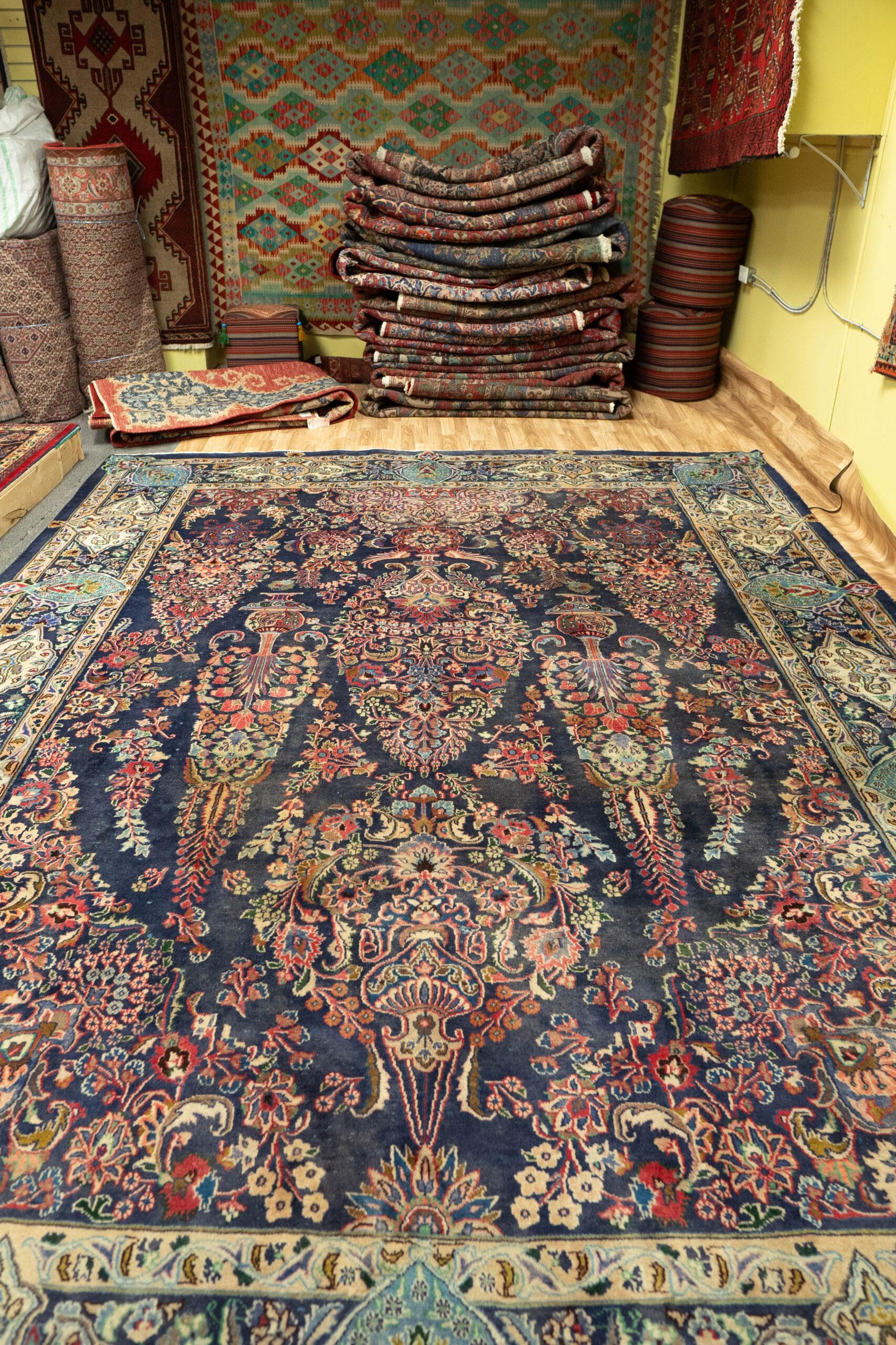 Kashmar Wool Rug 12.6x9.6 View 5