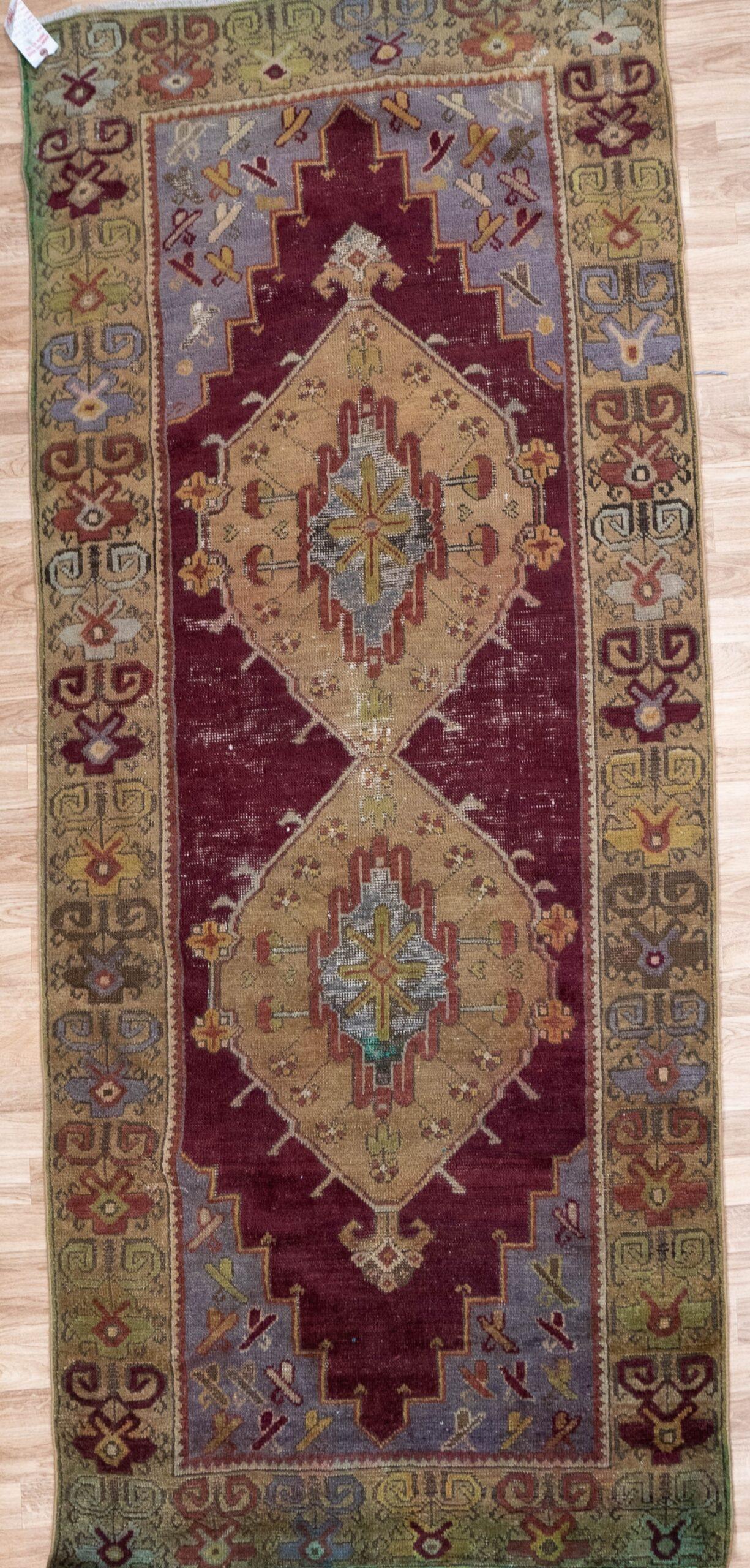Afshar Wool Rug 3.8x7.1 View 1