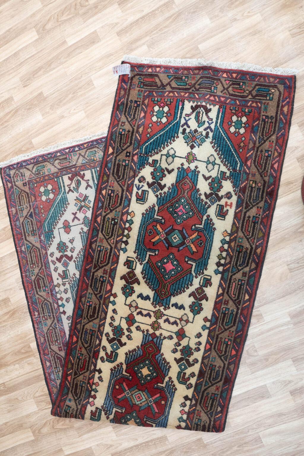 Hamadan Wool Runner 2.6'x10.1' View 4