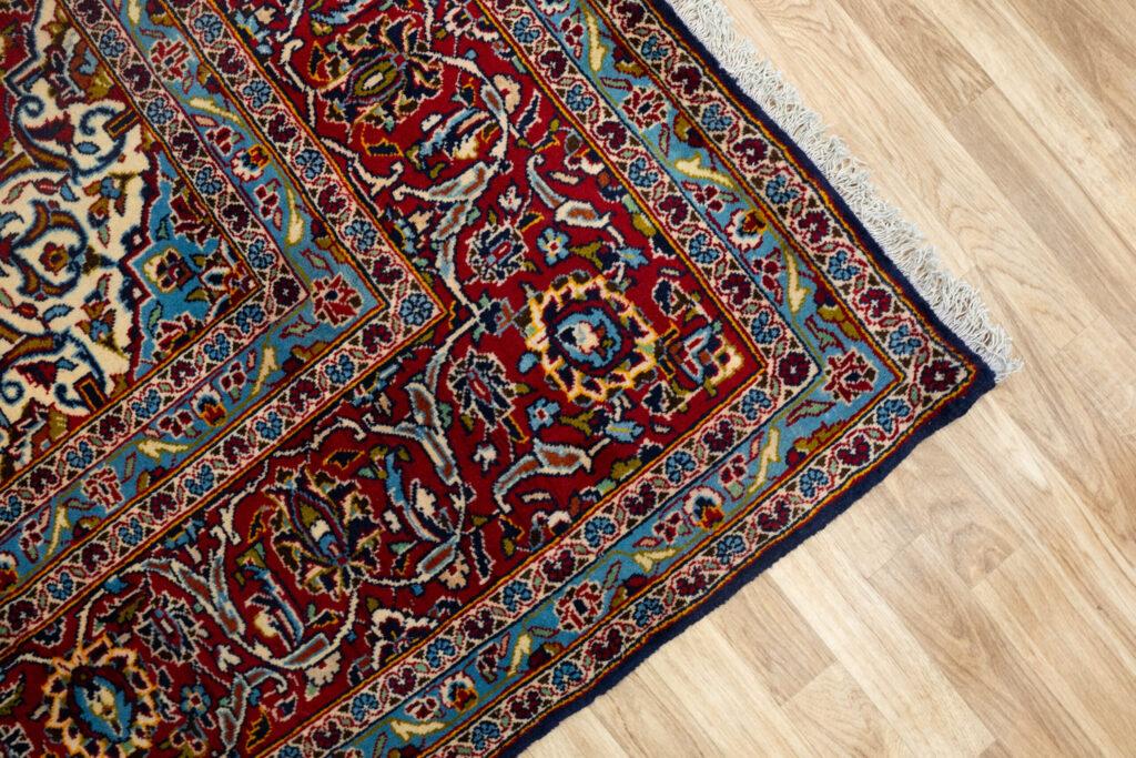 Qum Kurk Wool Rug 7.10'x11.1' View 4