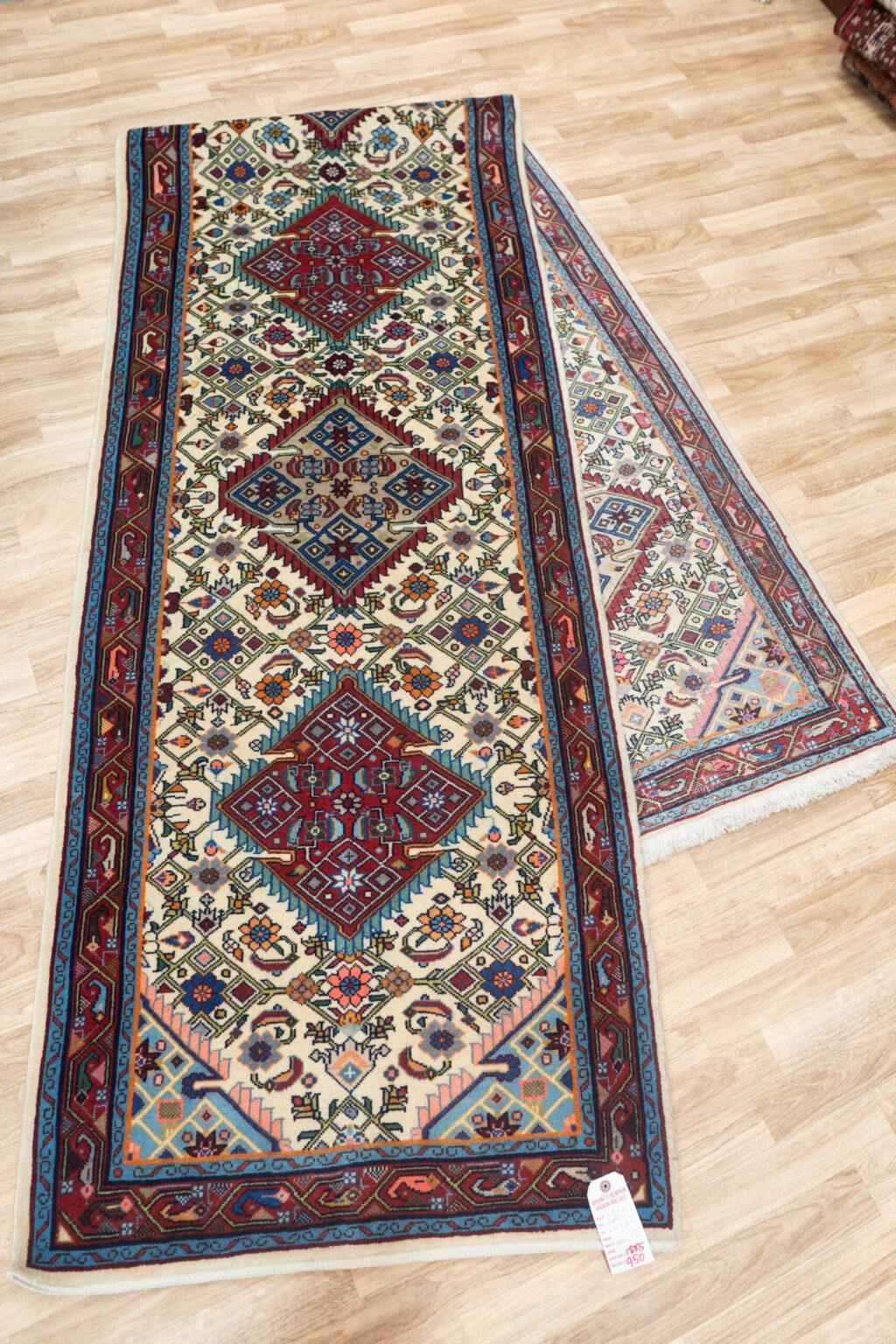 Ardabil Wool Runner 2.10'x12.5' View 4